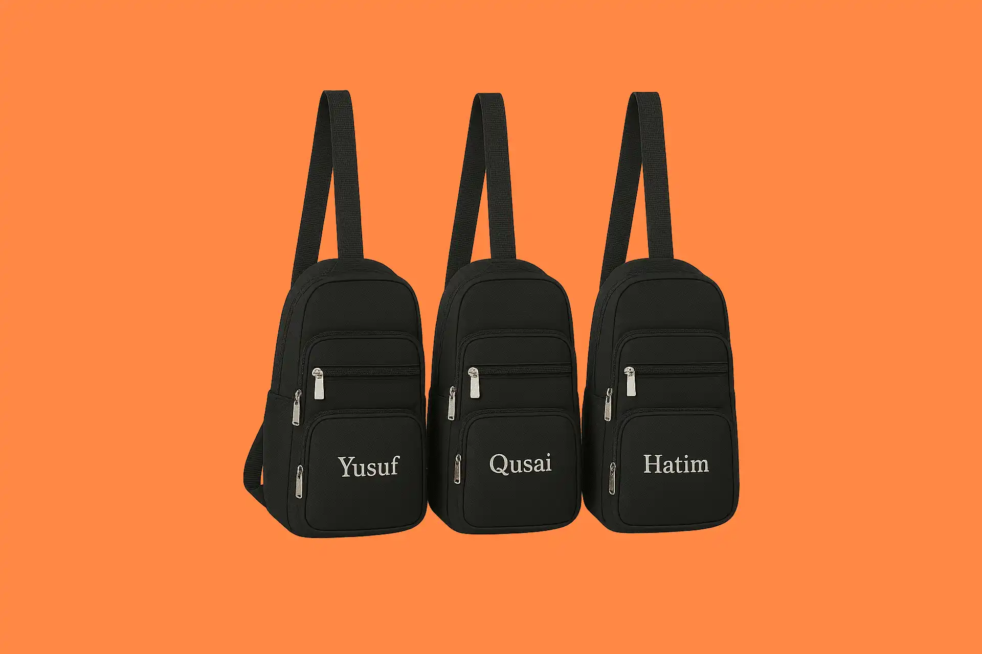 Custom Embroidered Sling Bags