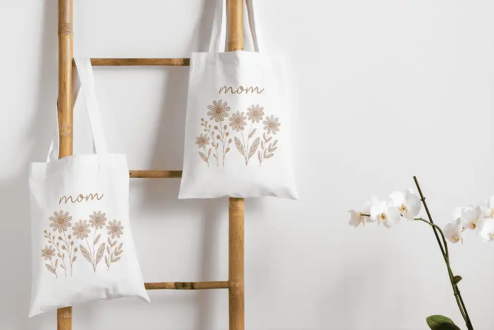 Custom Embroidered Tote Bags